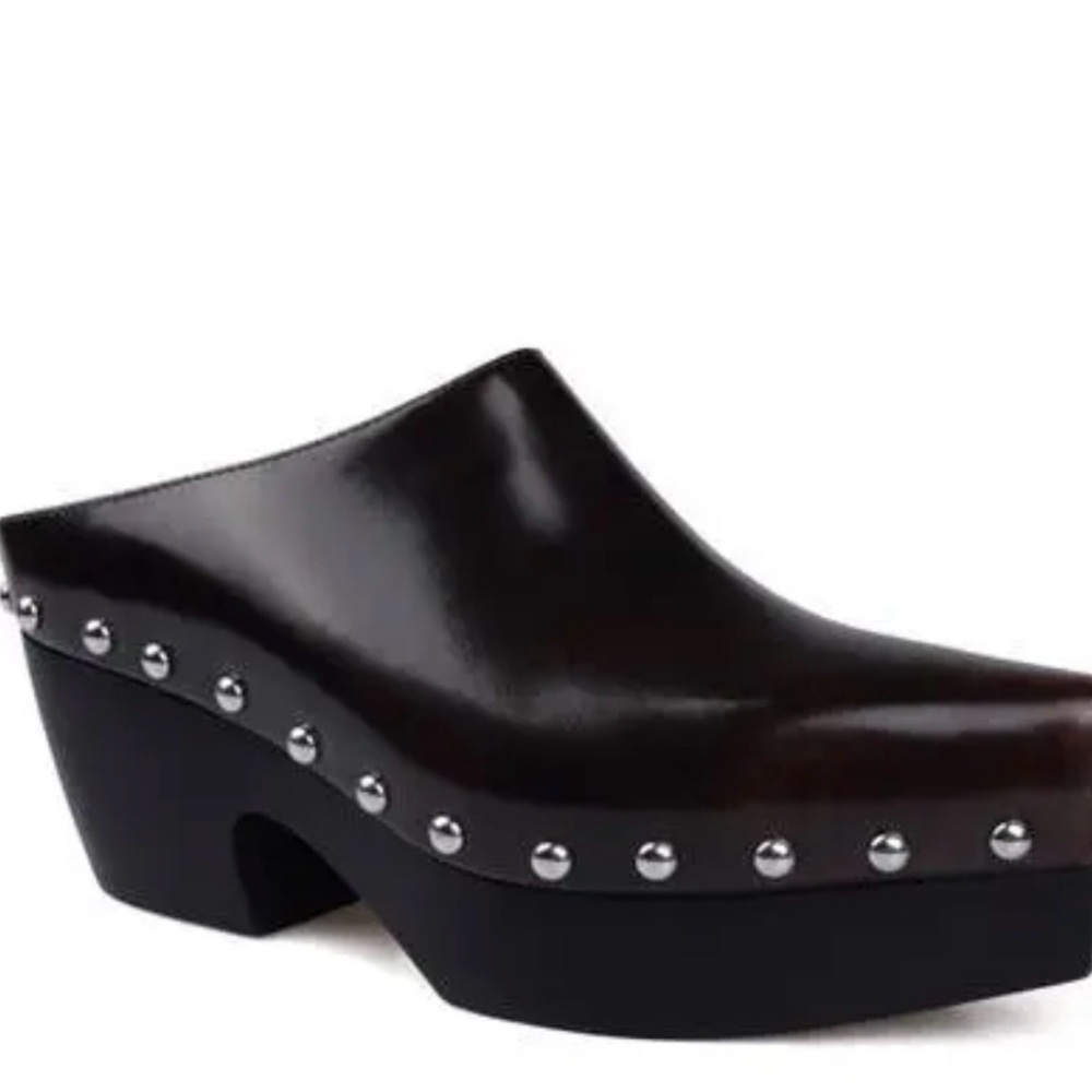 ZIGI  Richelie Leather Mules - Brown Sz 6